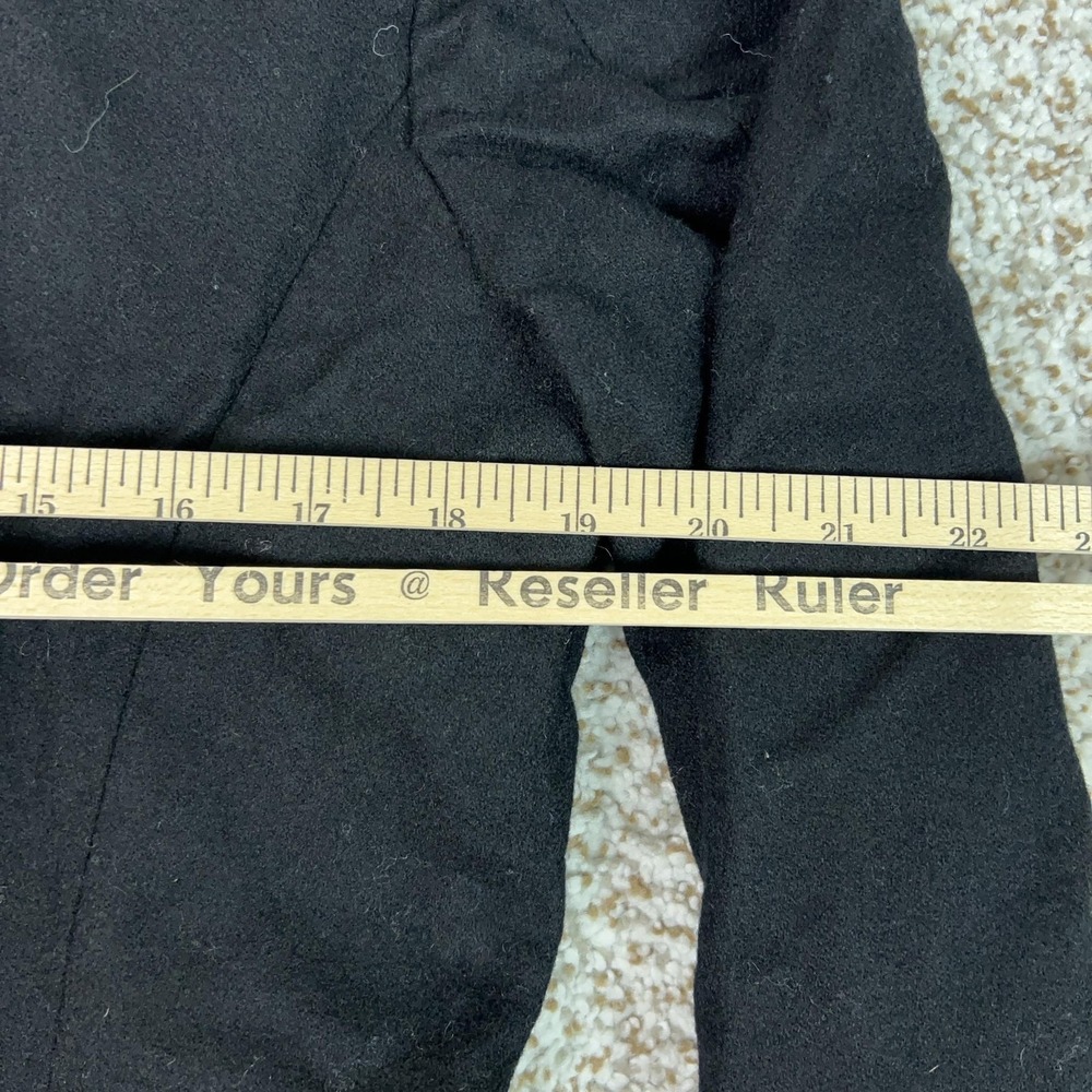 Vtg Pendleton Blazer Womens 10 Black Virgin Wool Two Button Lined Career Office - Picture 7 of 8